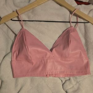 SHEIN Pink Bandeau Bralette
